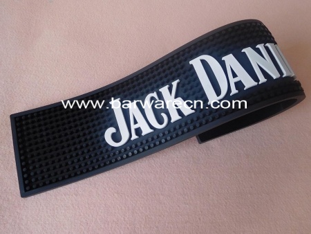 siyah pvc jack daniels bar servis mat 