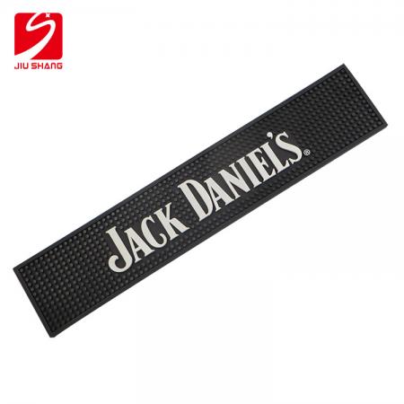 siyah pvc jack daniels bar servis mat 