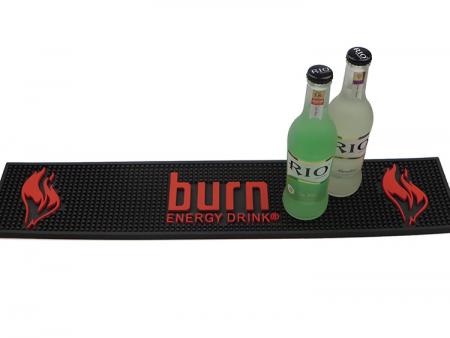 Wetstop bar runner siyah lastik destekli 