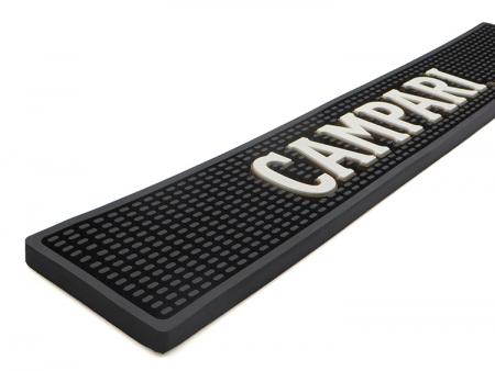 marka logosu özelleştirilmiş boyutu yumuşak pvc bar mat 