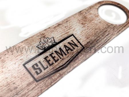 Sleeman vintage retro tarzı soğuk bir şişe bira açacağı şişe 