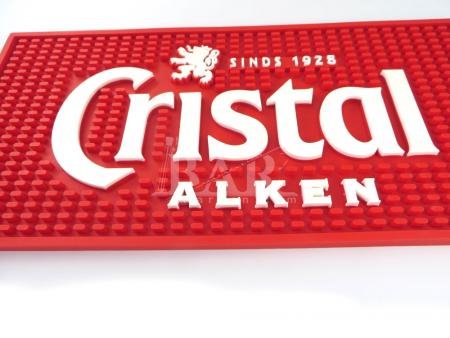 cristal yumuşak pvc bar mat özelleştirilmiş bar mat içecek 