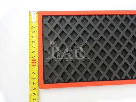 Siyah yumuşak pvc bar mat bira bira bar koşucu 