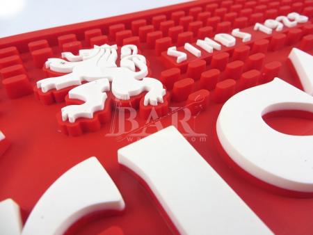 cristal yumuşak pvc bar mat özelleştirilmiş bar mat içecek 