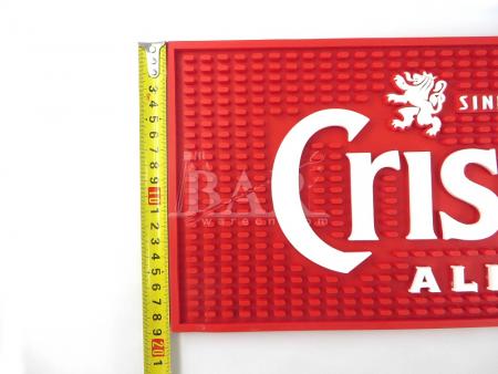 cristal yumuşak pvc bar mat özelleştirilmiş bar mat içecek 