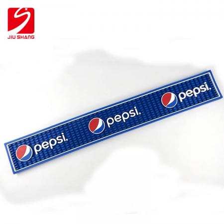 pepsi mavi pvc damlama tepsisi çubuğu mat üreticisi 