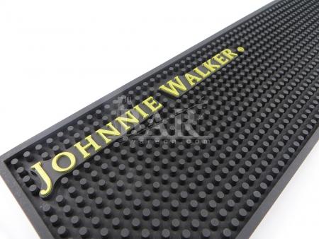 johnnie yürüteç bira etiket bar koşucu kayma pvc bar mat 