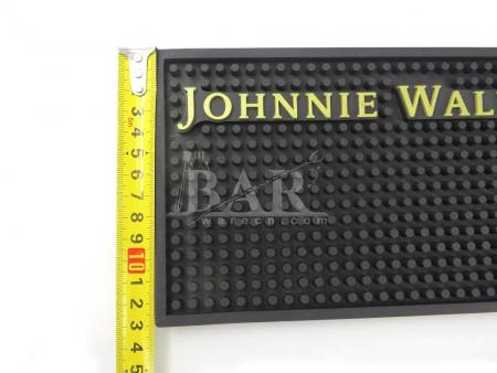 johnnie yürüteç bira etiket bar koşucu kayma pvc bar mat 