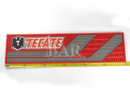 Tecate bira etiket bar koşucu kaliteli pvc bar mat 