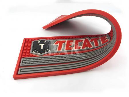 Tecate bira etiket bar koşucu kaliteli pvc bar mat 