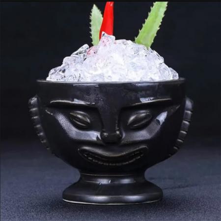 diskon retro kokteyl bar hawaii tiki totem kupa jelas - 